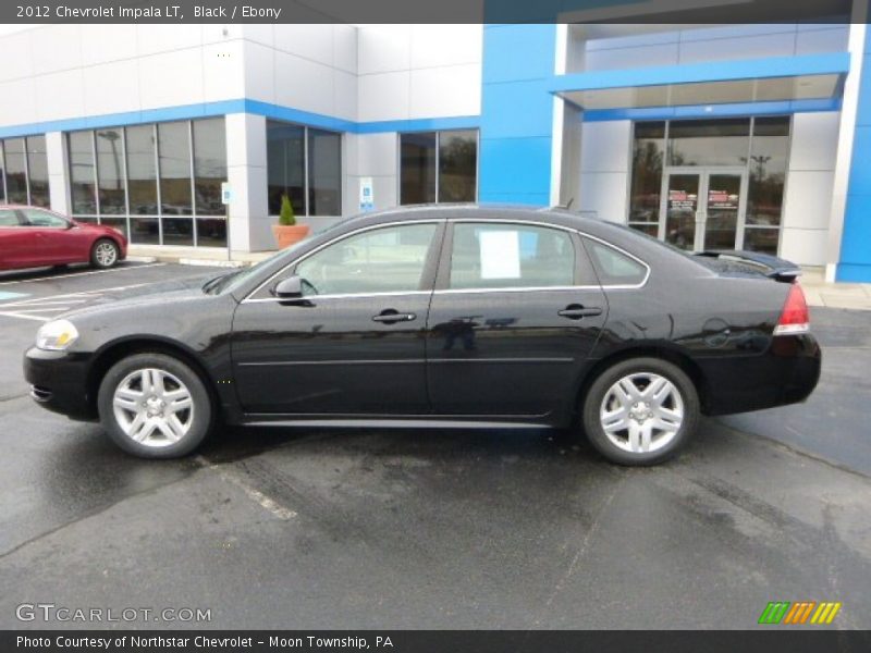 Black / Ebony 2012 Chevrolet Impala LT
