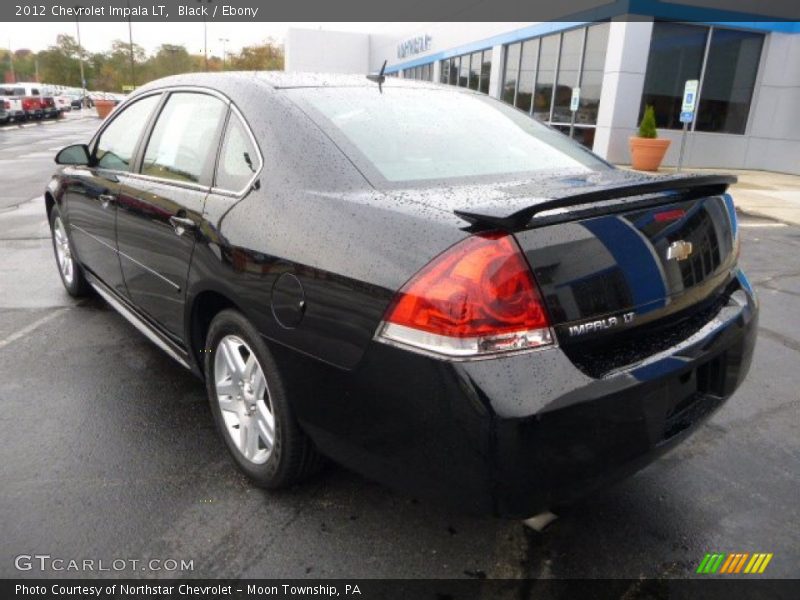Black / Ebony 2012 Chevrolet Impala LT