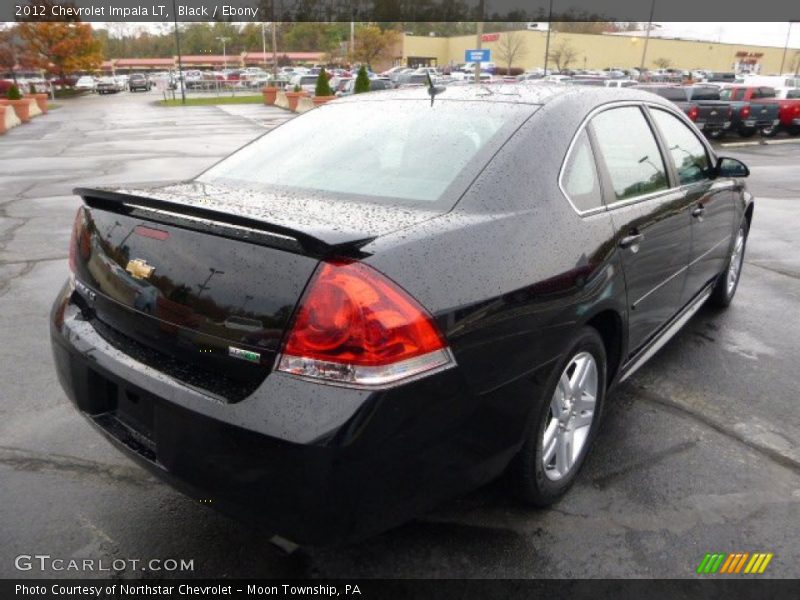 Black / Ebony 2012 Chevrolet Impala LT