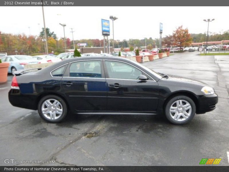 Black / Ebony 2012 Chevrolet Impala LT