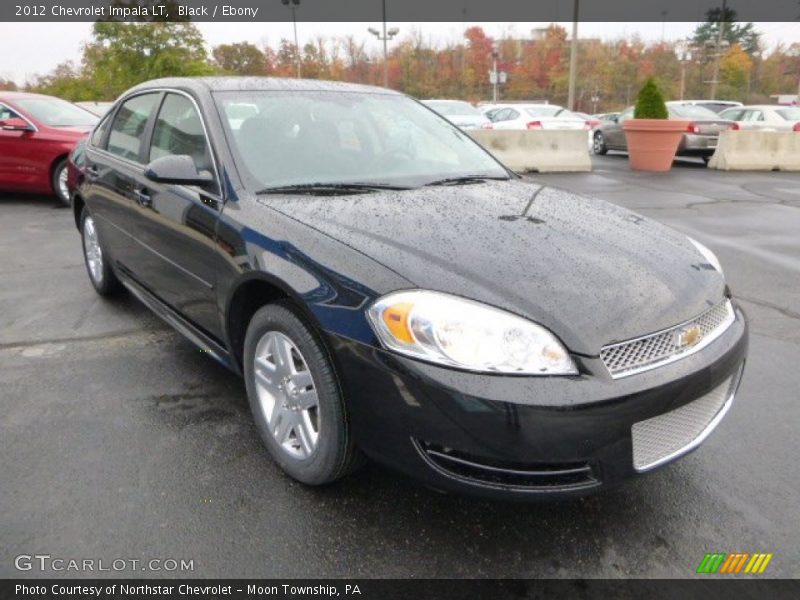 Black / Ebony 2012 Chevrolet Impala LT