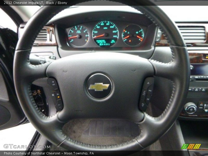 Black / Ebony 2012 Chevrolet Impala LT