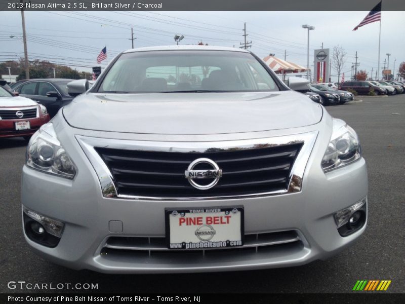 Brilliant Silver / Charcoal 2013 Nissan Altima 2.5 SL