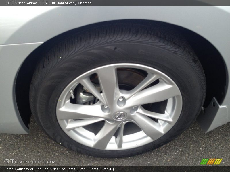 Brilliant Silver / Charcoal 2013 Nissan Altima 2.5 SL