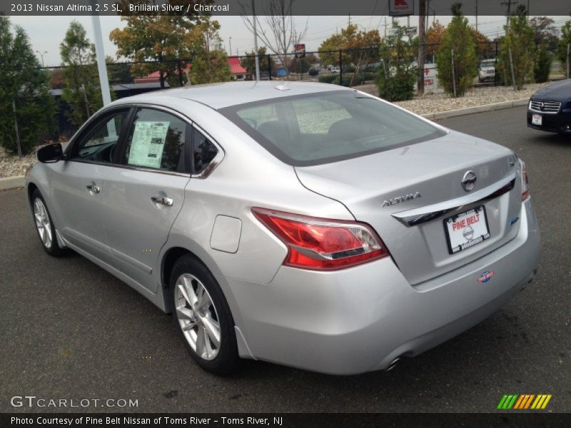 Brilliant Silver / Charcoal 2013 Nissan Altima 2.5 SL