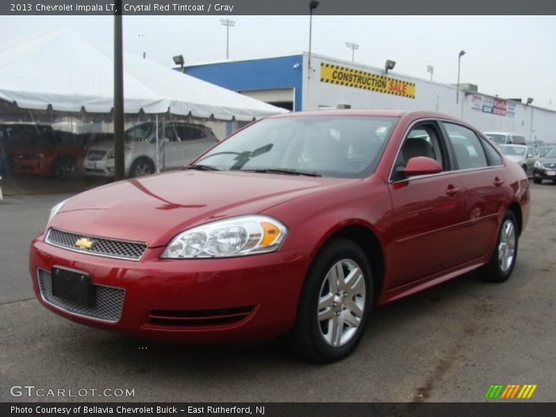 Crystal Red Tintcoat / Gray 2013 Chevrolet Impala LT