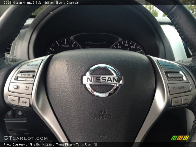 Brilliant Silver / Charcoal 2013 Nissan Altima 2.5 SL