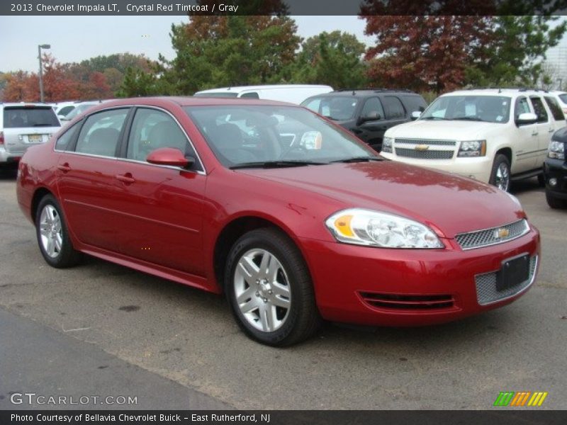 Crystal Red Tintcoat / Gray 2013 Chevrolet Impala LT