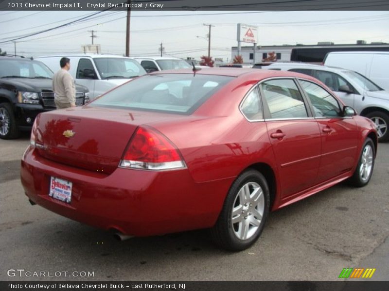 Crystal Red Tintcoat / Gray 2013 Chevrolet Impala LT