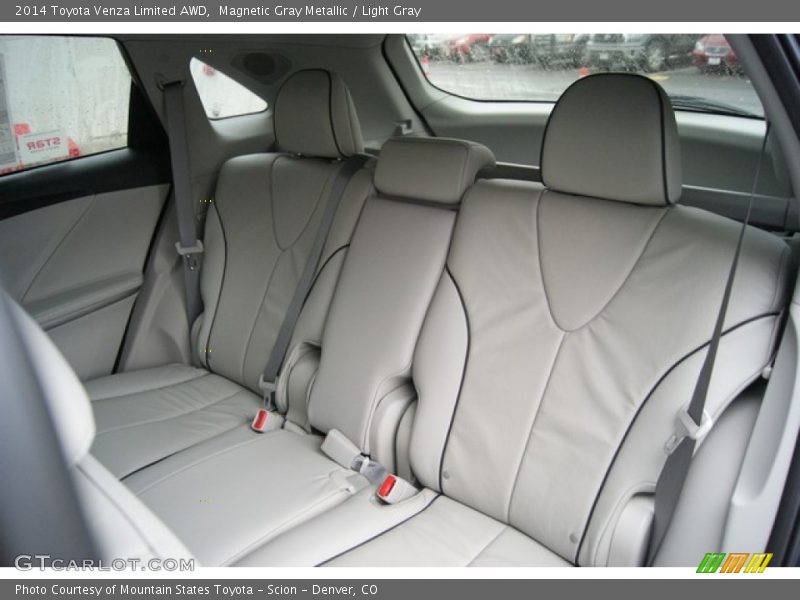 Rear Seat of 2014 Venza Limited AWD