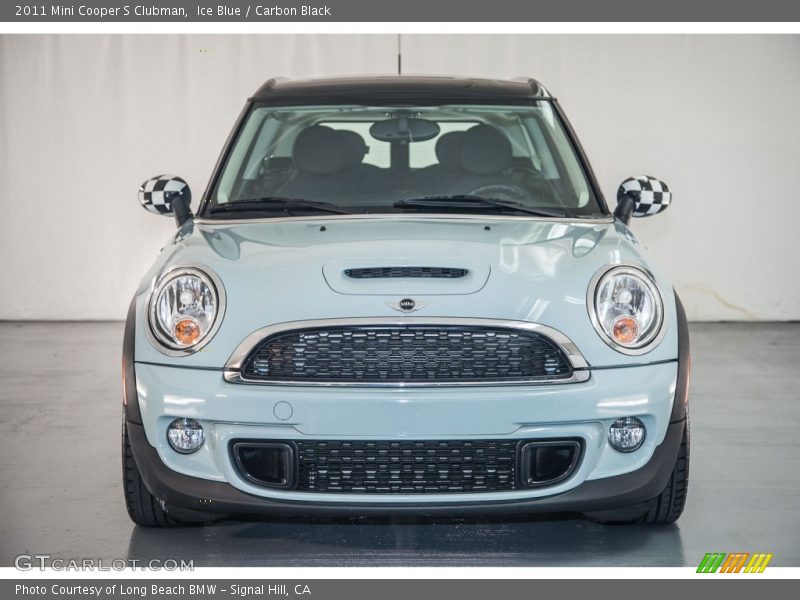 Ice Blue / Carbon Black 2011 Mini Cooper S Clubman