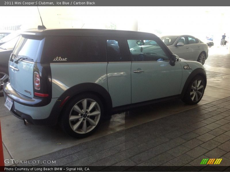 Ice Blue / Carbon Black 2011 Mini Cooper S Clubman