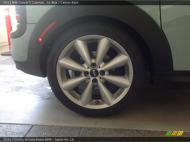 Ice Blue / Carbon Black 2011 Mini Cooper S Clubman