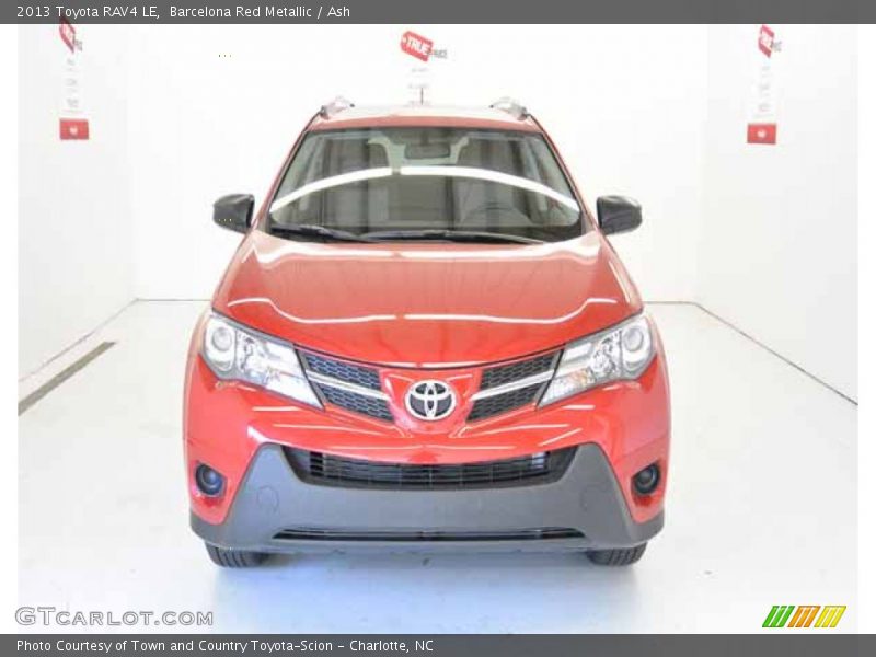 Barcelona Red Metallic / Ash 2013 Toyota RAV4 LE