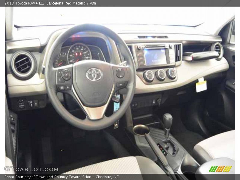 Barcelona Red Metallic / Ash 2013 Toyota RAV4 LE