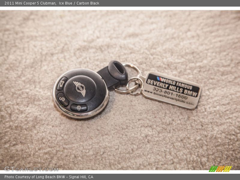 Ice Blue / Carbon Black 2011 Mini Cooper S Clubman
