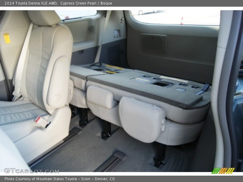 Cypress Green Pearl / Bisque 2014 Toyota Sienna XLE AWD
