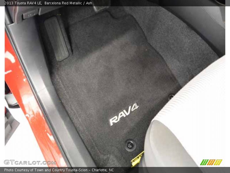Barcelona Red Metallic / Ash 2013 Toyota RAV4 LE