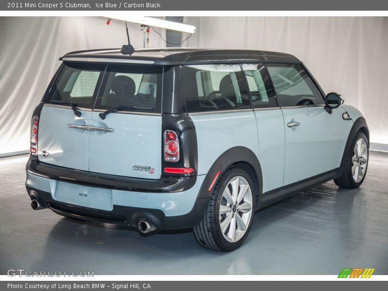 Ice Blue / Carbon Black 2011 Mini Cooper S Clubman