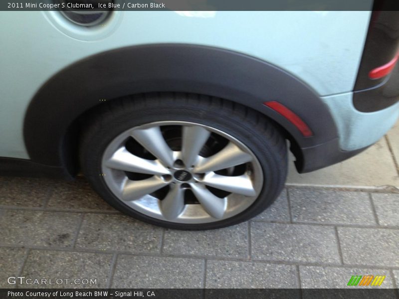 Ice Blue / Carbon Black 2011 Mini Cooper S Clubman