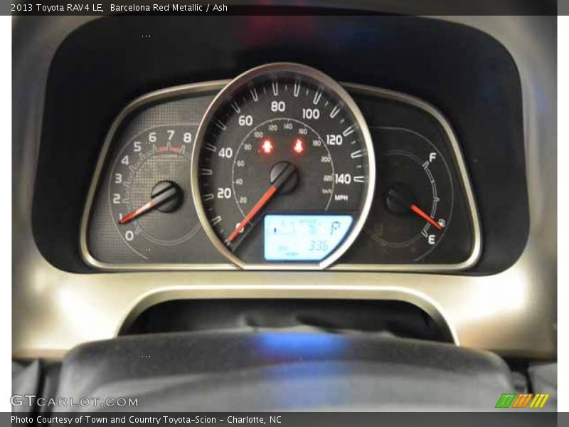 Barcelona Red Metallic / Ash 2013 Toyota RAV4 LE
