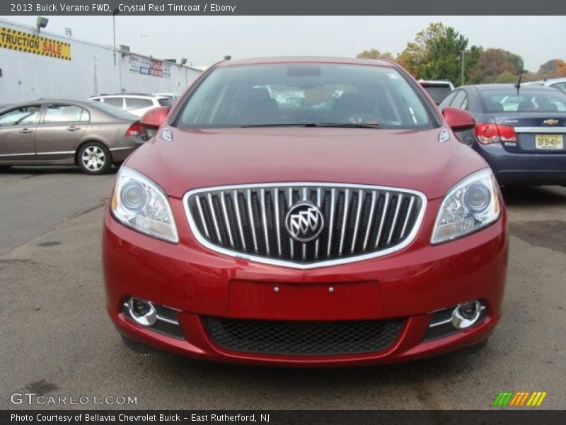 Crystal Red Tintcoat / Ebony 2013 Buick Verano FWD