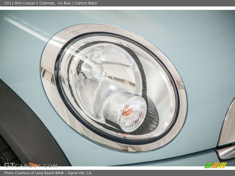 Ice Blue / Carbon Black 2011 Mini Cooper S Clubman