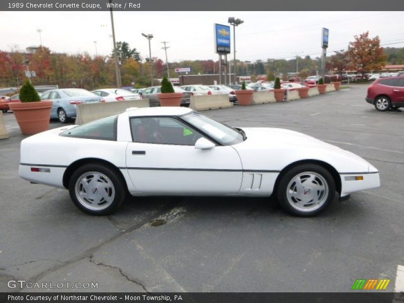  1989 Corvette Coupe White