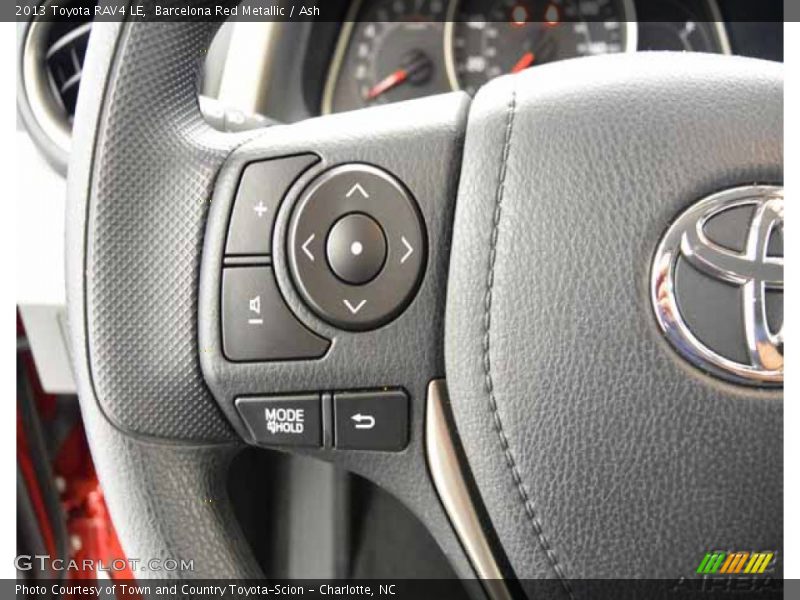 Barcelona Red Metallic / Ash 2013 Toyota RAV4 LE