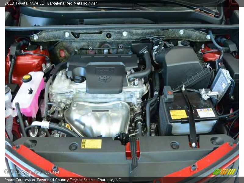Barcelona Red Metallic / Ash 2013 Toyota RAV4 LE