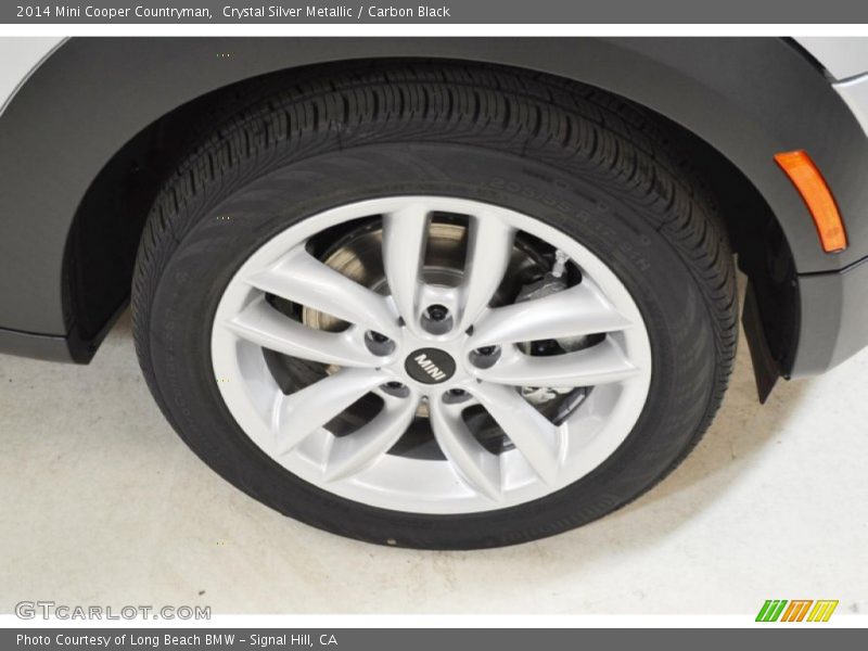 Crystal Silver Metallic / Carbon Black 2014 Mini Cooper Countryman