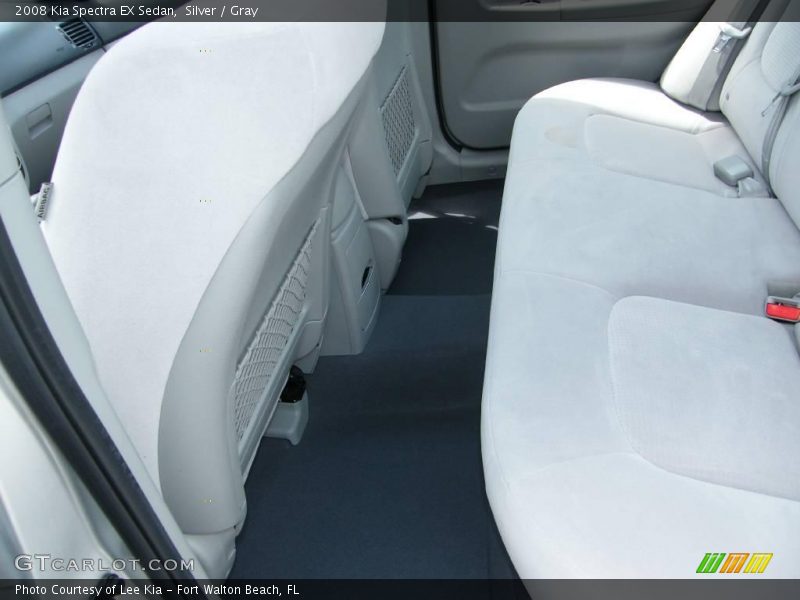 Silver / Gray 2008 Kia Spectra EX Sedan
