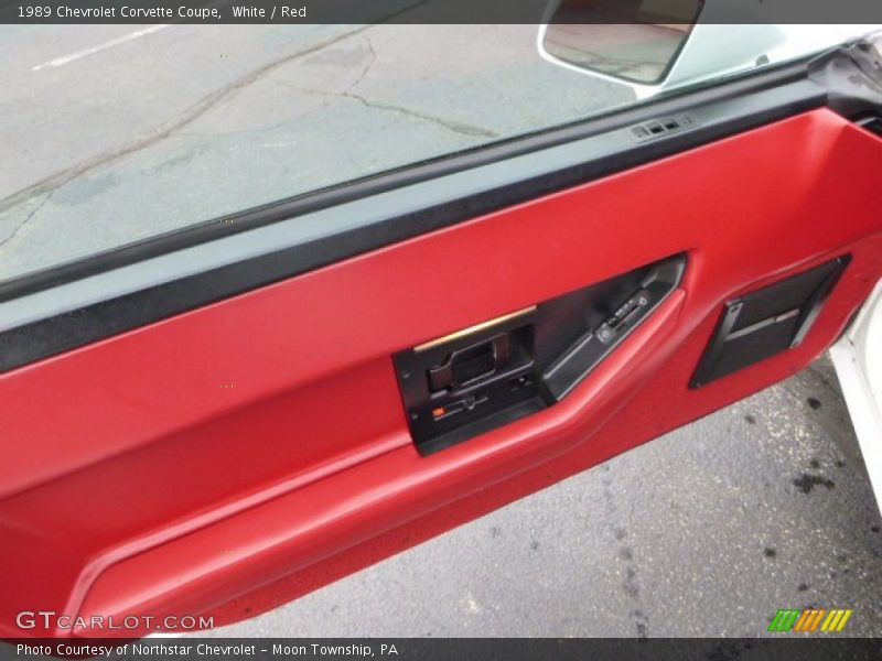 Door Panel of 1989 Corvette Coupe