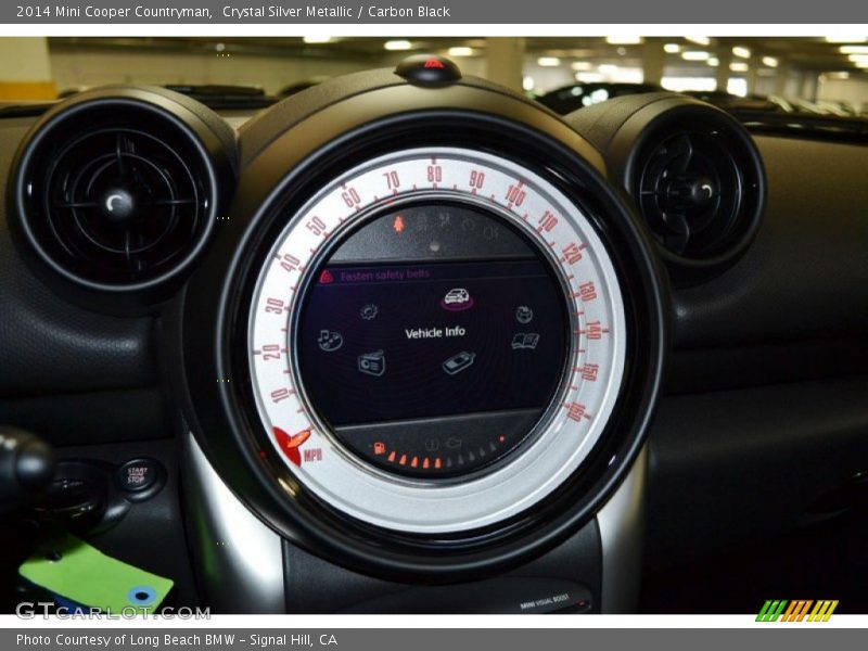 Crystal Silver Metallic / Carbon Black 2014 Mini Cooper Countryman