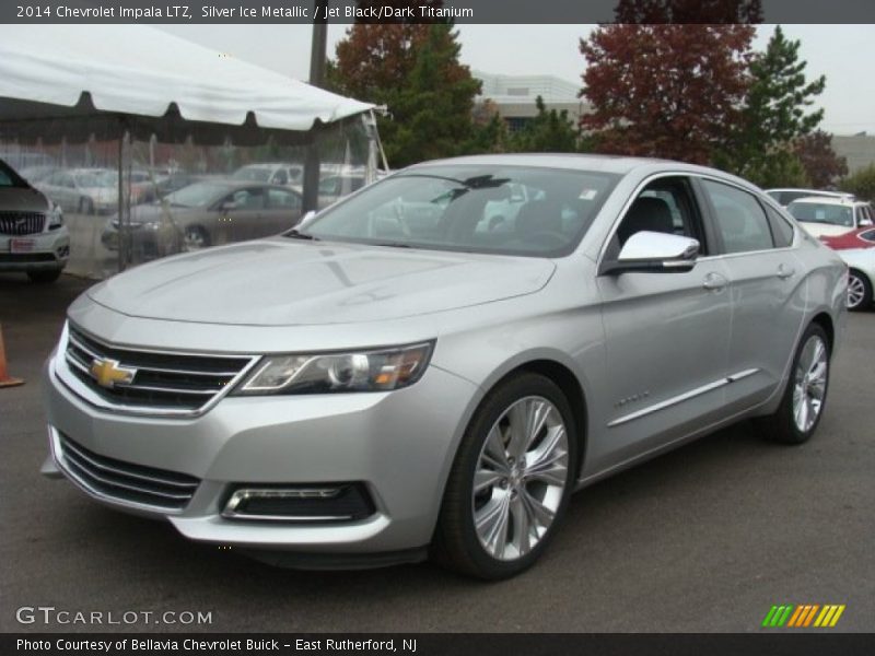 Silver Ice Metallic / Jet Black/Dark Titanium 2014 Chevrolet Impala LTZ