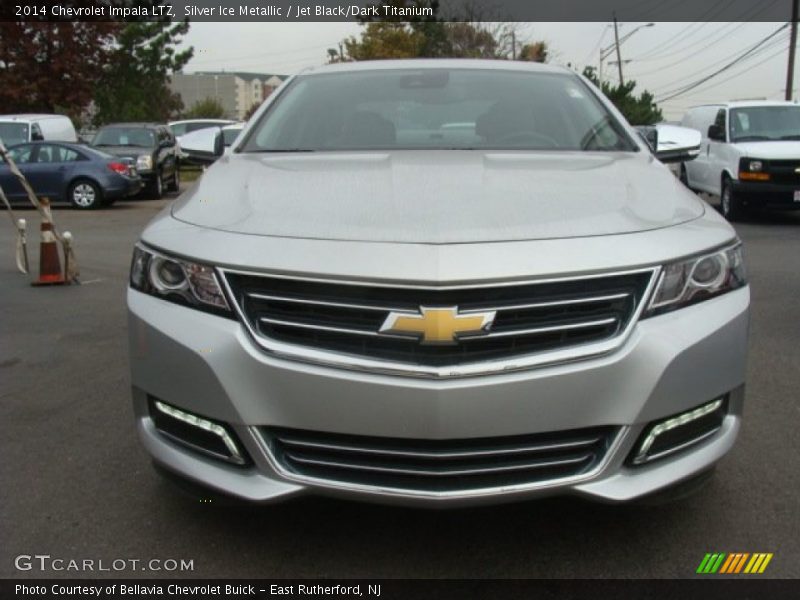 Silver Ice Metallic / Jet Black/Dark Titanium 2014 Chevrolet Impala LTZ