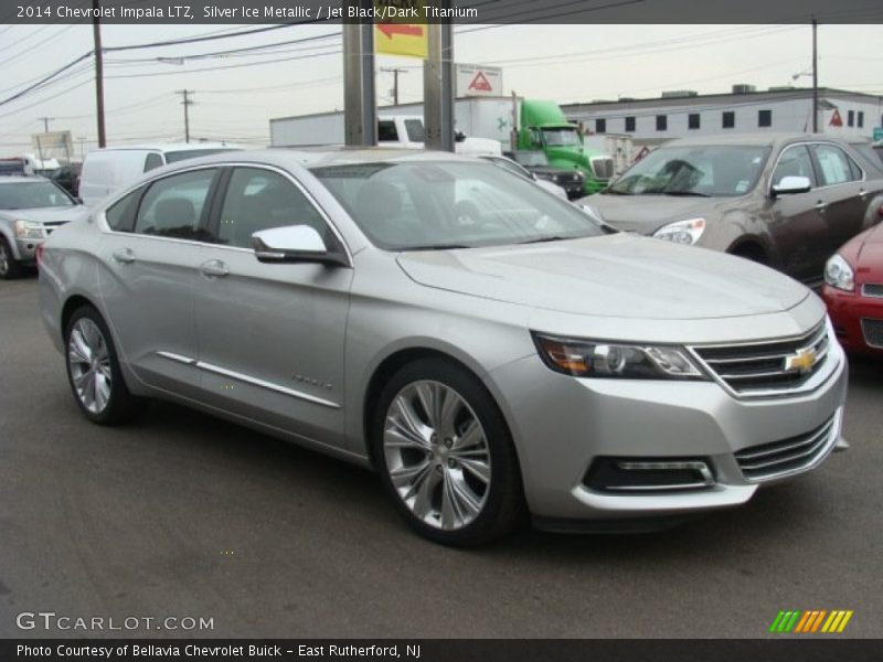 Silver Ice Metallic / Jet Black/Dark Titanium 2014 Chevrolet Impala LTZ