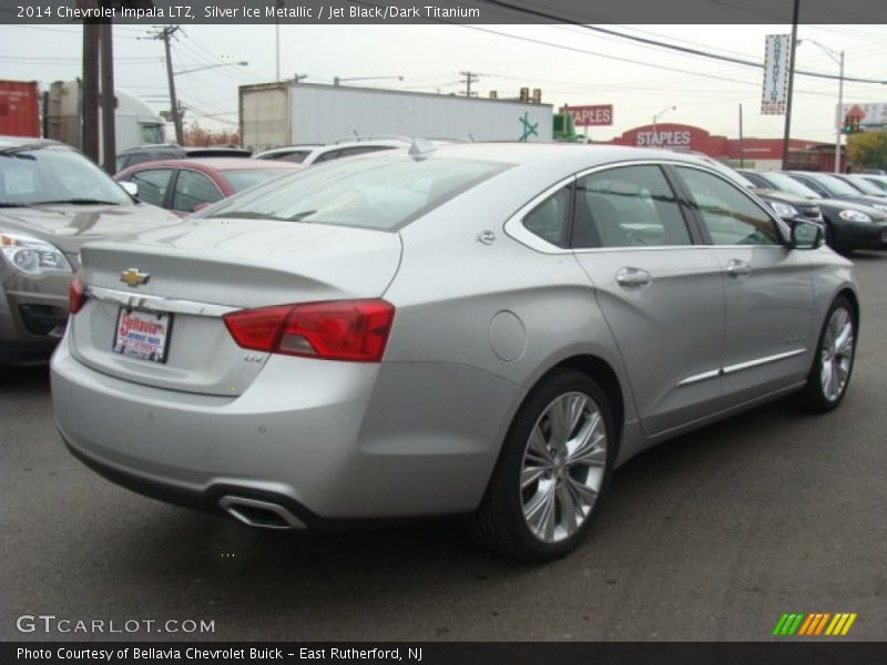 Silver Ice Metallic / Jet Black/Dark Titanium 2014 Chevrolet Impala LTZ
