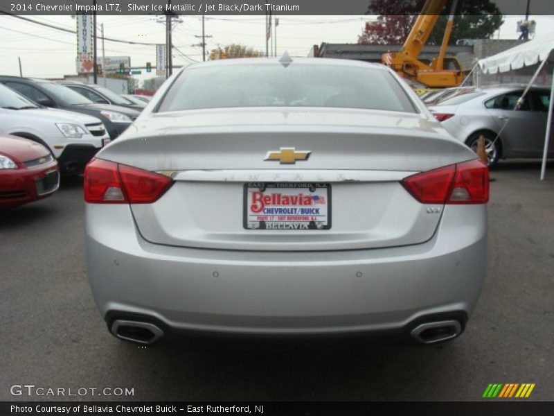 Silver Ice Metallic / Jet Black/Dark Titanium 2014 Chevrolet Impala LTZ
