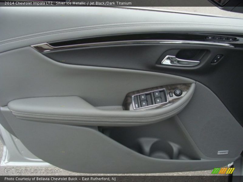 Silver Ice Metallic / Jet Black/Dark Titanium 2014 Chevrolet Impala LTZ