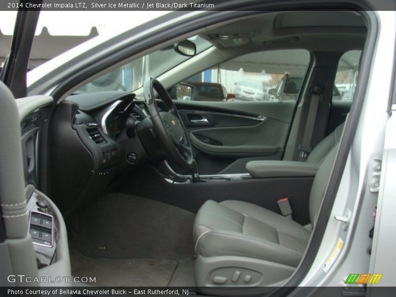 Silver Ice Metallic / Jet Black/Dark Titanium 2014 Chevrolet Impala LTZ