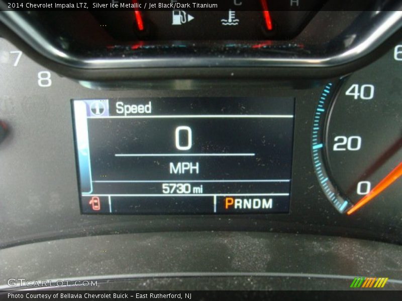 Silver Ice Metallic / Jet Black/Dark Titanium 2014 Chevrolet Impala LTZ
