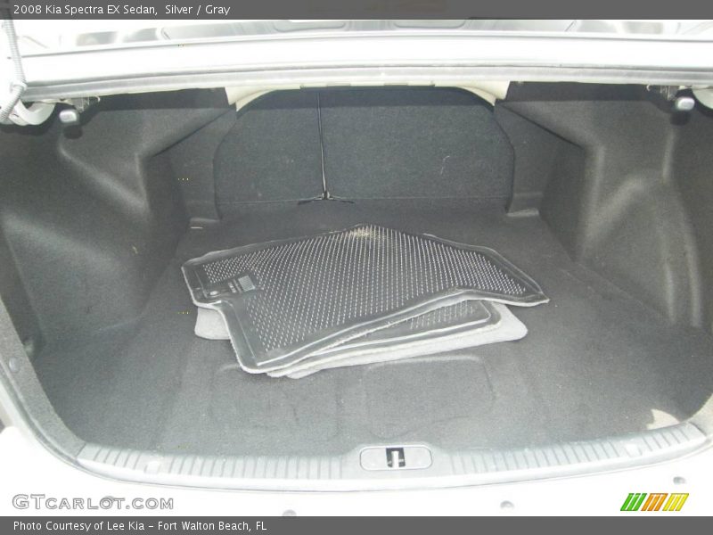 Silver / Gray 2008 Kia Spectra EX Sedan