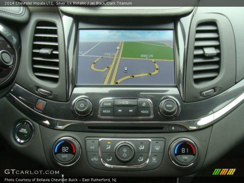 Silver Ice Metallic / Jet Black/Dark Titanium 2014 Chevrolet Impala LTZ