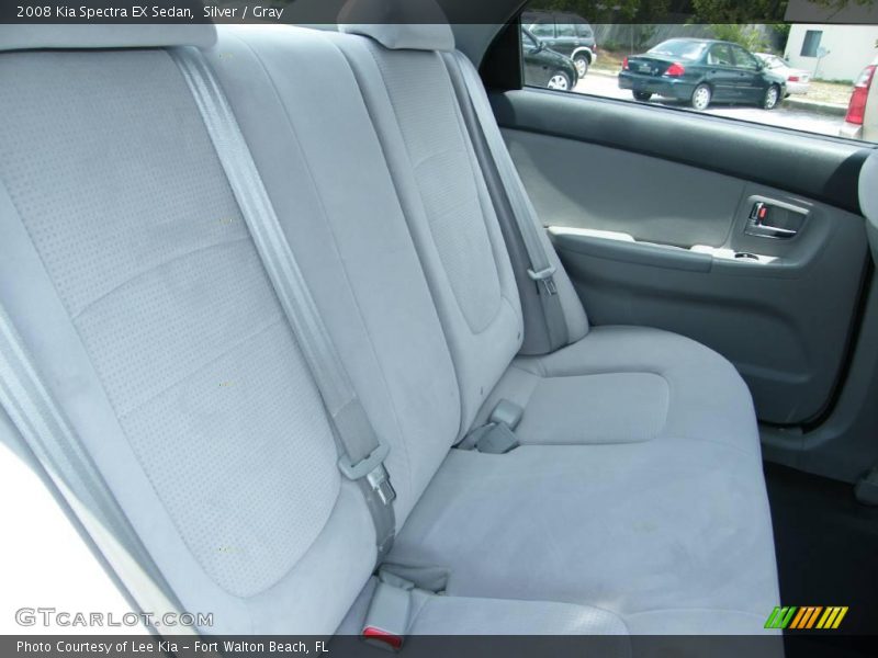 Silver / Gray 2008 Kia Spectra EX Sedan