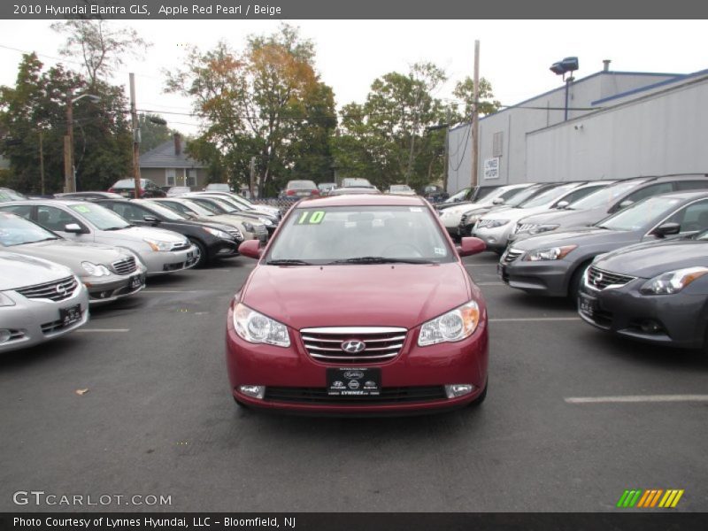 Apple Red Pearl / Beige 2010 Hyundai Elantra GLS