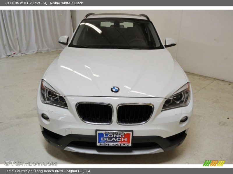 Alpine White / Black 2014 BMW X1 xDrive35i