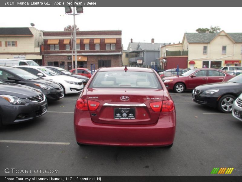 Apple Red Pearl / Beige 2010 Hyundai Elantra GLS