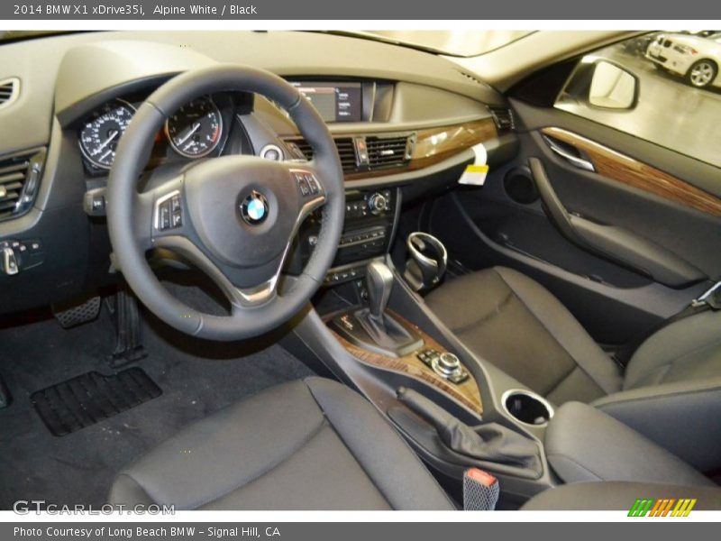 Alpine White / Black 2014 BMW X1 xDrive35i