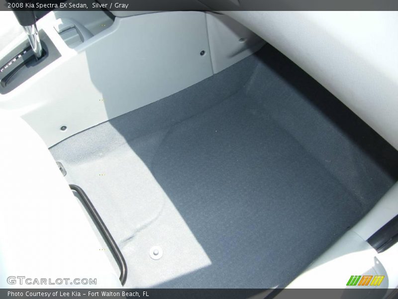 Silver / Gray 2008 Kia Spectra EX Sedan